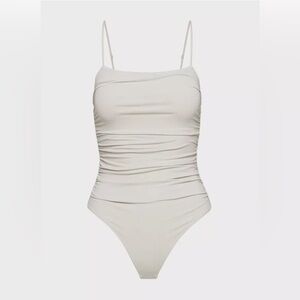 Aritzia contour ruched bodysuit